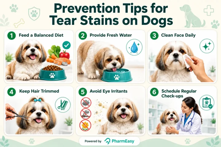 prevention tips for tear stains on dogs