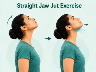 straight jaw jut 