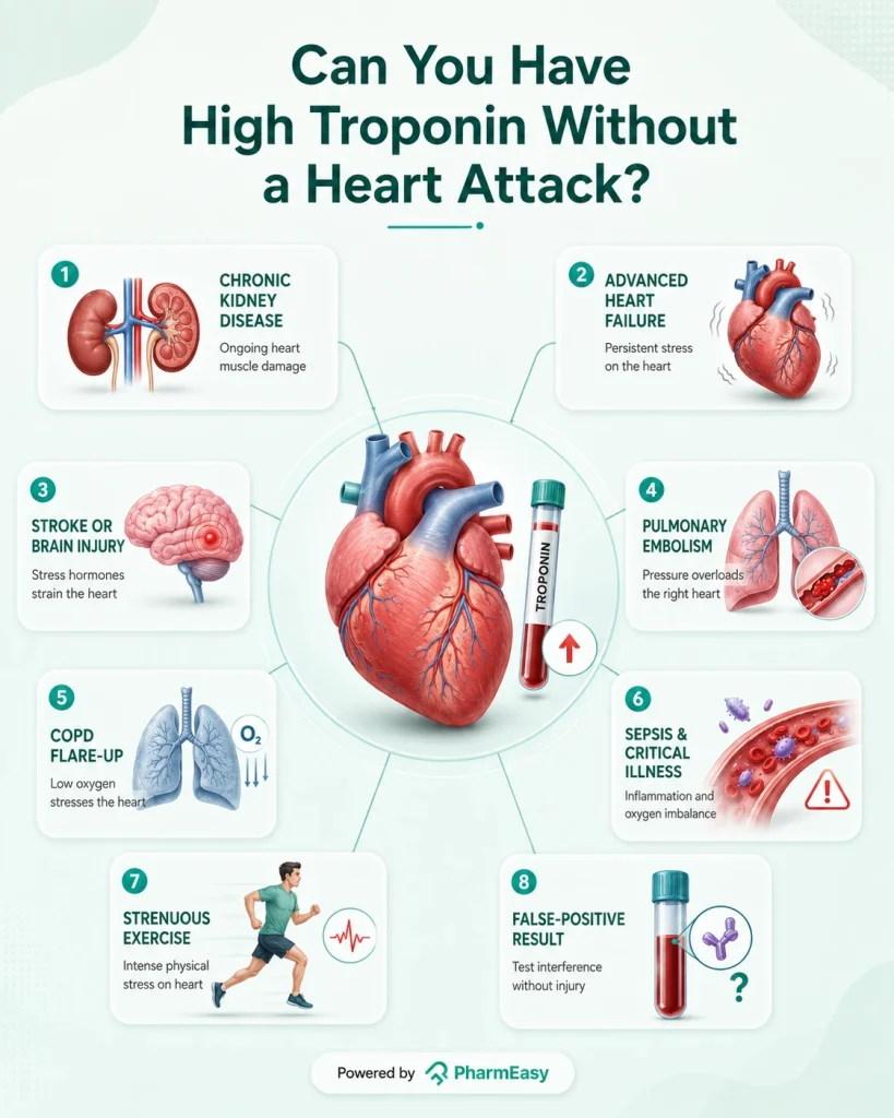 Can You Have High Troponin Without a Heart Attack?