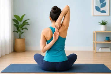 Gomukhasana (Cow Face Pose)