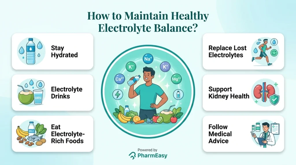 How to Maintain Healthy Electrolyte Balance