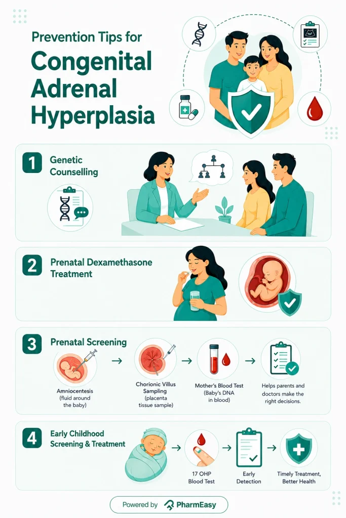 Prevention Tips for Congenital Adrenal Hyperplasia