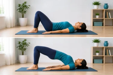 Setu Bandha Sarvangasana (Bridge Pose)
