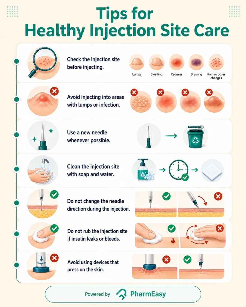 Tips for Healthy Injection Site Care