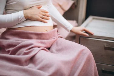 belly button bleeding during pregnancy