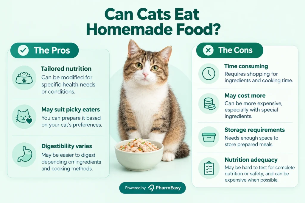 Can Cats Eat Homemade Food?