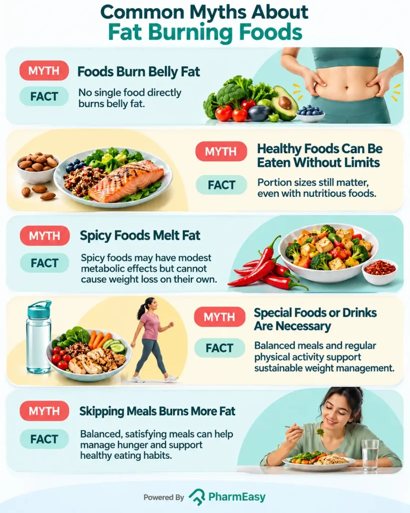 Common Myths About Fat Burning Foods
