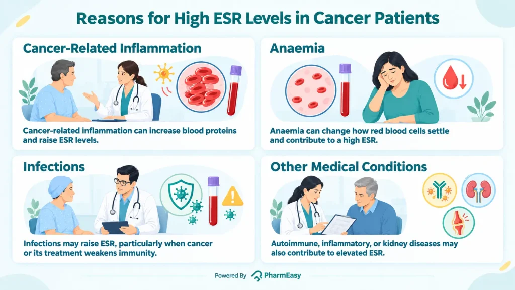 Reasons for High ESR Levels in Cancer Patients